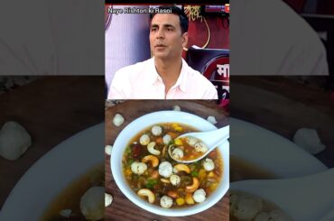 Akshay Kumar's Fitness Mantra Healthy Nutritional Soup Recipe#nayerishtonkirasoi #shorts #trending