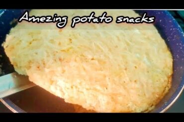 Just egg with potato it's so delicious | Best snacks to make with potato | Healthy recipe for kids