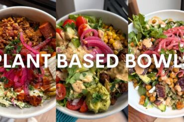Easy and Delicious Plant Based Bowl Ideas | Healthy & Flavorful