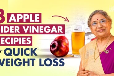Apple cider vinegar recipes for weight loss|Craving control, Increase Metabolism & Improve digestion