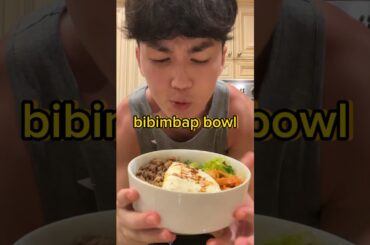 High Protein / Low Calorie Korean BiBimBap Bowl