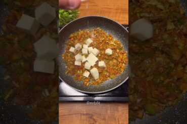 Easy high protein tawa pulao recipe #shorts