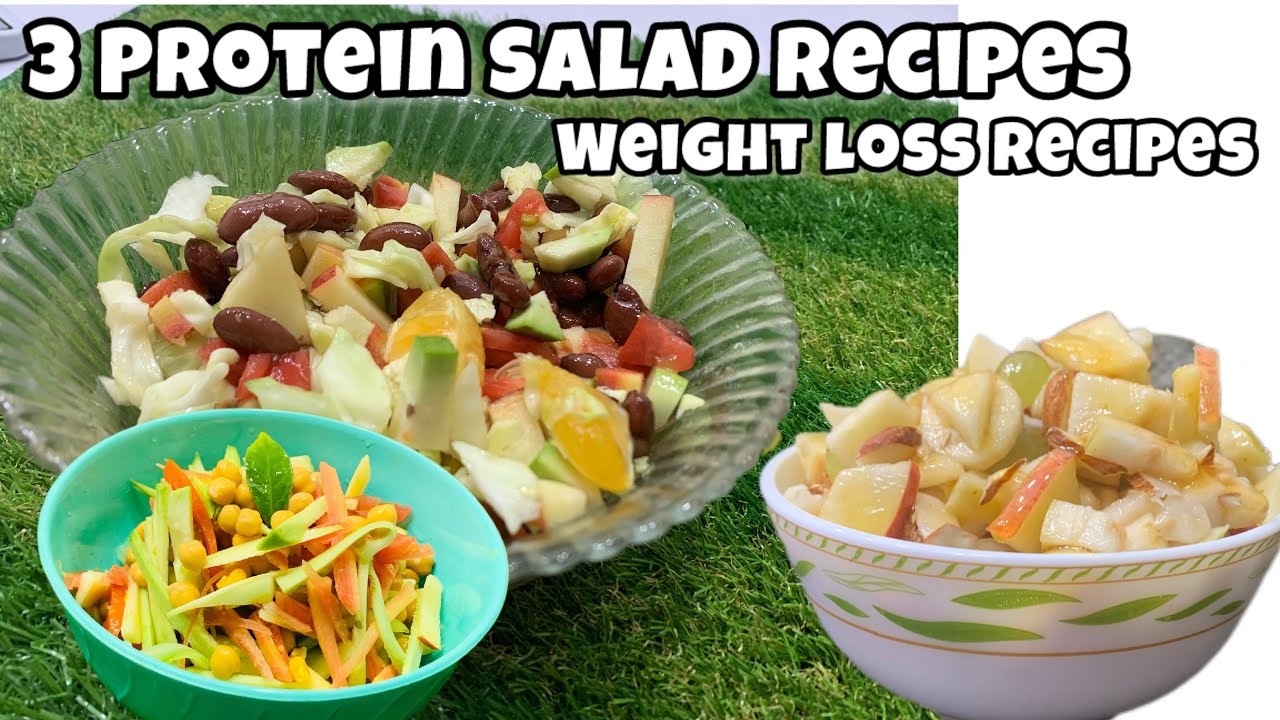 Weight loss recipes || protein salad recipes || Sehar food and vlogs Weight loss recipes || protein salad recipes || Sehar food and vlogs