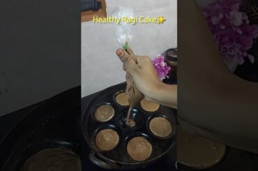 Healthy ragi cake #youtubeshorts #shorts #ragirecipes #healthyfood #kidsfavourite #snack