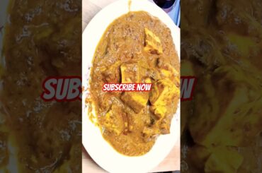 palak paneer recipe/cottage cheese in spinach gravy