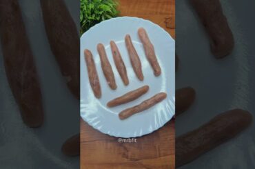 Easy healthy crispy chicken fries recipe #shorts