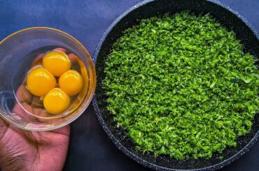 Add eggs to broccoli! Quick breakfast in 5 minutes, simple and delicious recipe