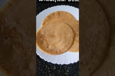 Dosa Made With Wheat Flour - A Healthy And Delicious Twist!