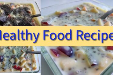 Healthy Food Recipe | Healthy Fruit Salad | Healthy Salad | Healthy Breakfast | Snacks For Kids