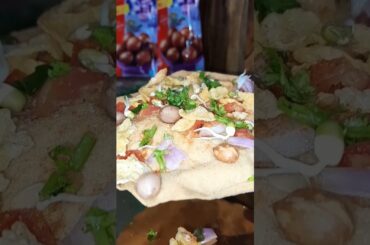 Papad Chat with Healthy Sprouts#5 mins easy Snack Item#Please like,share,comment,subscribe#Vizagyt