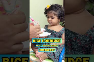 Healthy breakfast Recipe for 7+ months old babies | Taahira recipe | South Indian Mom #shorts #food