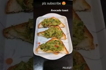avocado toast #ytshorts #avocado sandwich #avocado recipes #foodshorts#mentega #viral#healthyeating