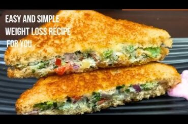 Nutri Sandwich Healthy Breakfast Recipe