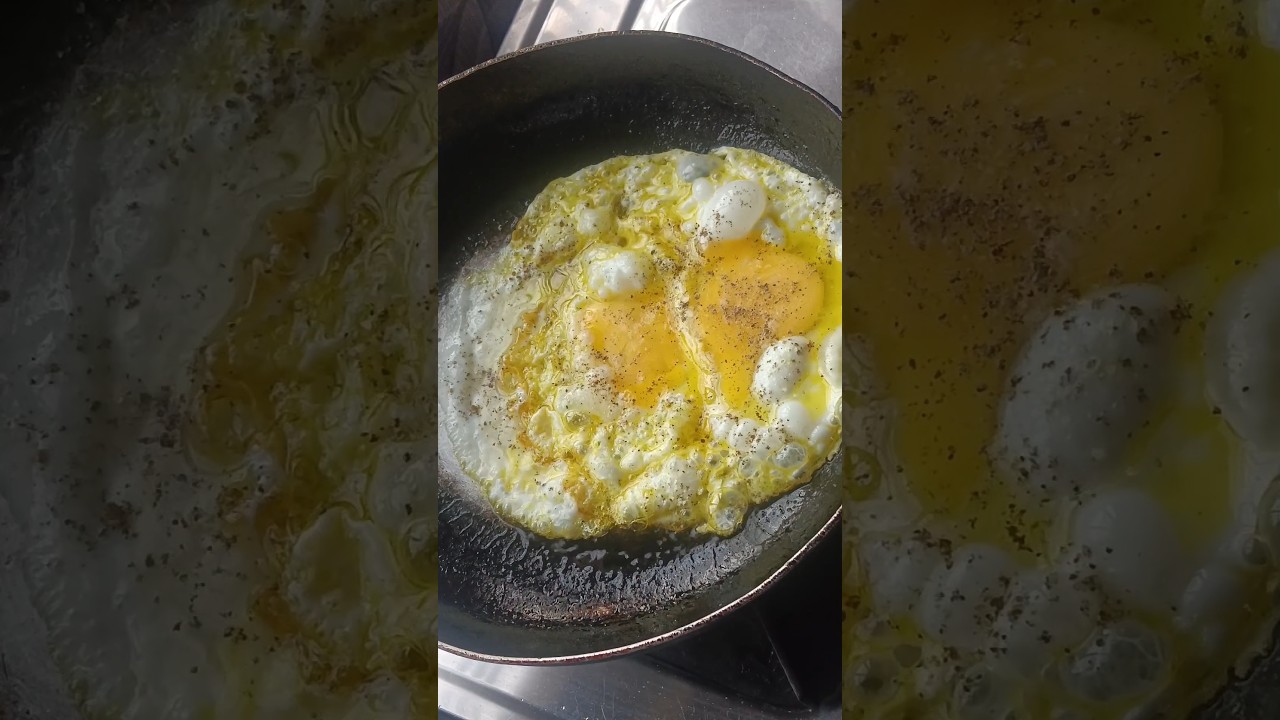 Morning Half Fry Egg Omelette Made Easy #shorts #viral #eggomelete Morning Half Fry Egg Omelette Made Easy #shorts #viral #eggomelete