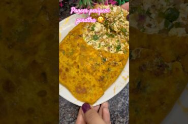 Paneer periperi Paratha - THE HEALTHIEST PARATHA #healthy #recipe #breakfast