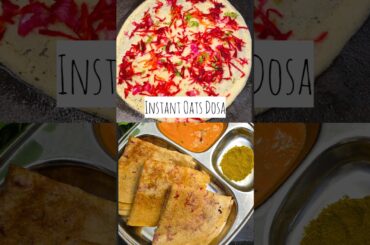 Healthy Oats Dosa | Instant & Simple Oats dosa |Healthy Breakfast #oatsdosa #shorts @KotusKitchen