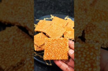 #Healthy snack #nuvvula chikki sesame chikki #shorts