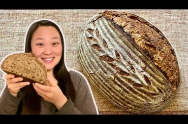 Easy Artisan Seeded Sourdough Bread Recipe