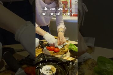 Korean rice sandwich- my favorite sandwich, I can eat this every day for a month. #healthy #diet