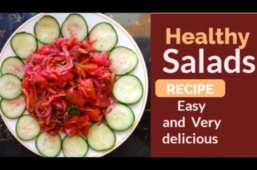 How to make a mixed healthy Salad /salads recipes/easy and delicious salad#food #salad #healthyfood