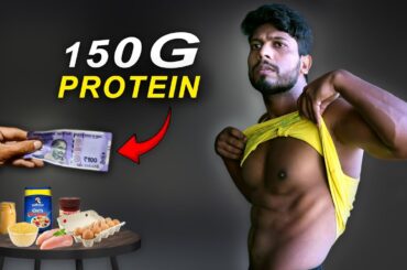 High Protein Muscle Building Meal to Gain Mass And Lose Fat | LOW BUDGET full day of eating