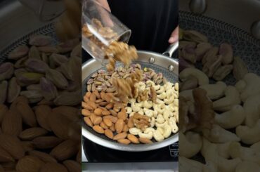 Healthy Dry Fruit Bar ASMR #shorts #food #cooking #asmr #recipe #crunchytreats #winterspecial