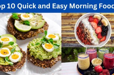 Top 10 Easy Healthy Breakfast You Should Do Everyday | Healthy Breakfast Recipe | Quick Breakfast