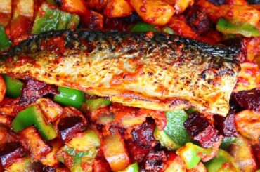 Air Fryer One Pot Meal Recipe | Air Fryer Roasted Vegetables | Easy Recipe To Make In Air Fryer