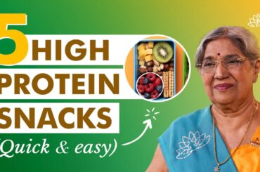 5 High Protein Snacks | How Much Protein Do We Need Every Day? Health Problems | Protein Recipes
