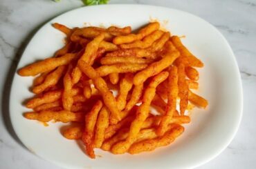 Crispy rice flour kurkure | FoodnSnacks