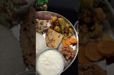 Today's Lunch  #lunchthali #lunch #lunchmenu #thali #foodie #thali #gharkakhana  #healthylunch