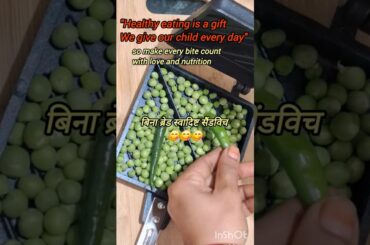 Quick & Healthy:NoBread GreenPeas Sandwich #ytshorts #kissik #sandwich #christmas #snowman #hitman