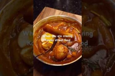 You have to have tteokbokki regularly #cooking #koreanfood  #food #cook #dailyvlog #streetfood