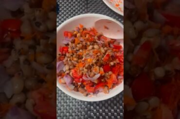 High protein salad recipe in telugu@sahithiabhinash  #shorts #trending #salad #food #healthy