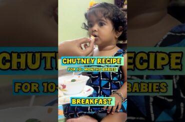 Healthy breakfast recipe for 10+ months babies | Taahira recipe | South Indian mom #shorts #food
