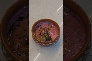 Beetroot Salad With Tadka || #beetroot #tadka #shorts