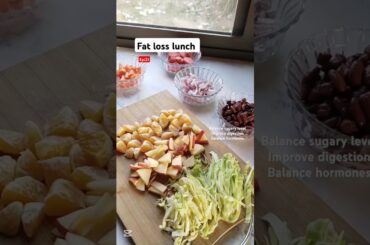 My mother managed diabetes by this salad #diabetes #weighloss #ytshorts #shorts #lunch #fatloss