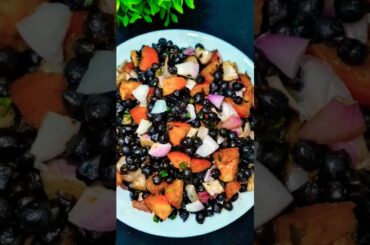 Mouth-watering kala chana chaat recipe #shorts #viral #chana #chaat