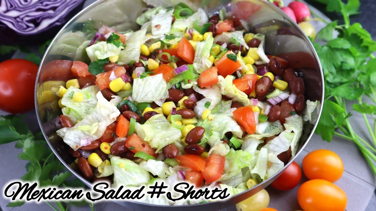 Mexican Salad#Shorts |Delicious Mexican Salad Recipe |Healthy Salad |Bean Salad Mexican Salad#Shorts |Delicious Mexican Salad Recipe |Healthy Salad |Bean Salad