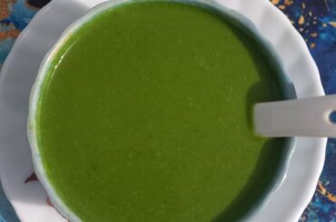 Palak Soup Recipe||Healthy & Tasty Spinach Soup Recipe||Low Calorie Soup||Weight Loss Soup