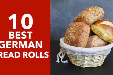 10 German Bread Rolls - German Baked Goods - German Bread