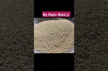 healthy till recipe by Rajiv Dixit ji #food #healthy #trending #shorts #tilrecipe #winterspecial