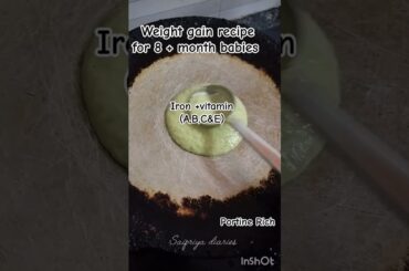 Healthy dinner recipe for 8 month+ baby's #saipriyaadiaries #babyfood #8months #baby#helthyfood#yt