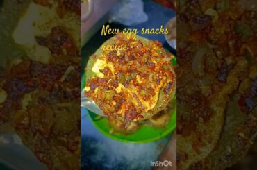 New egg snacks recipe | viral egg Simla mirch recipe #food  #cooking   # Anda paratha recipe