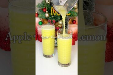 Immnue Boosting Juice - Try this Juice Combo Apple Lemon Grapes  #healthyrecipes #juicingrecipes