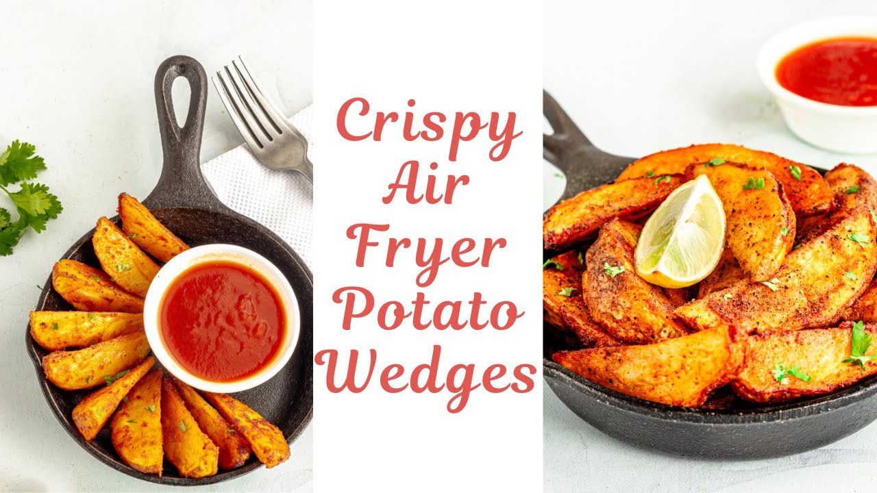 Crispy & Crunchy Air Fryer Potato Wedges | Low Calorie Crispy Potato Wedges | Flavor Quotient Crispy & Crunchy Air Fryer Potato Wedges | Low Calorie Crispy Potato Wedges | Flavor Quotient