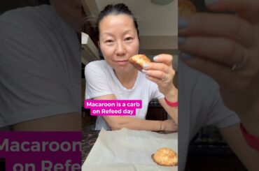 A Macaroon Is My Carb | Refeed Day #weightloss #100 #portionsize #challenge