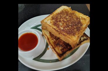 Easy one layered healthy sandwich Recipe| Tiffin Ideas | Breakfast Ideas #shorts #food #recipe