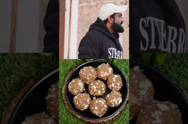 High protein Laddu Recipe Suggested by Gym Coach Nitesh soni #shorts #ytshorts