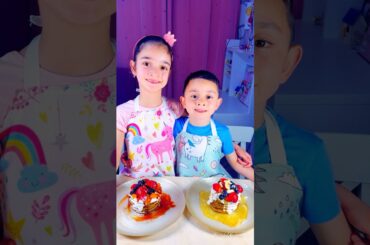 Kids Make Delicious & Healthy Quinoa Pancakes with Berries! #KidsCooking #HealthyRecipes #Breakfast